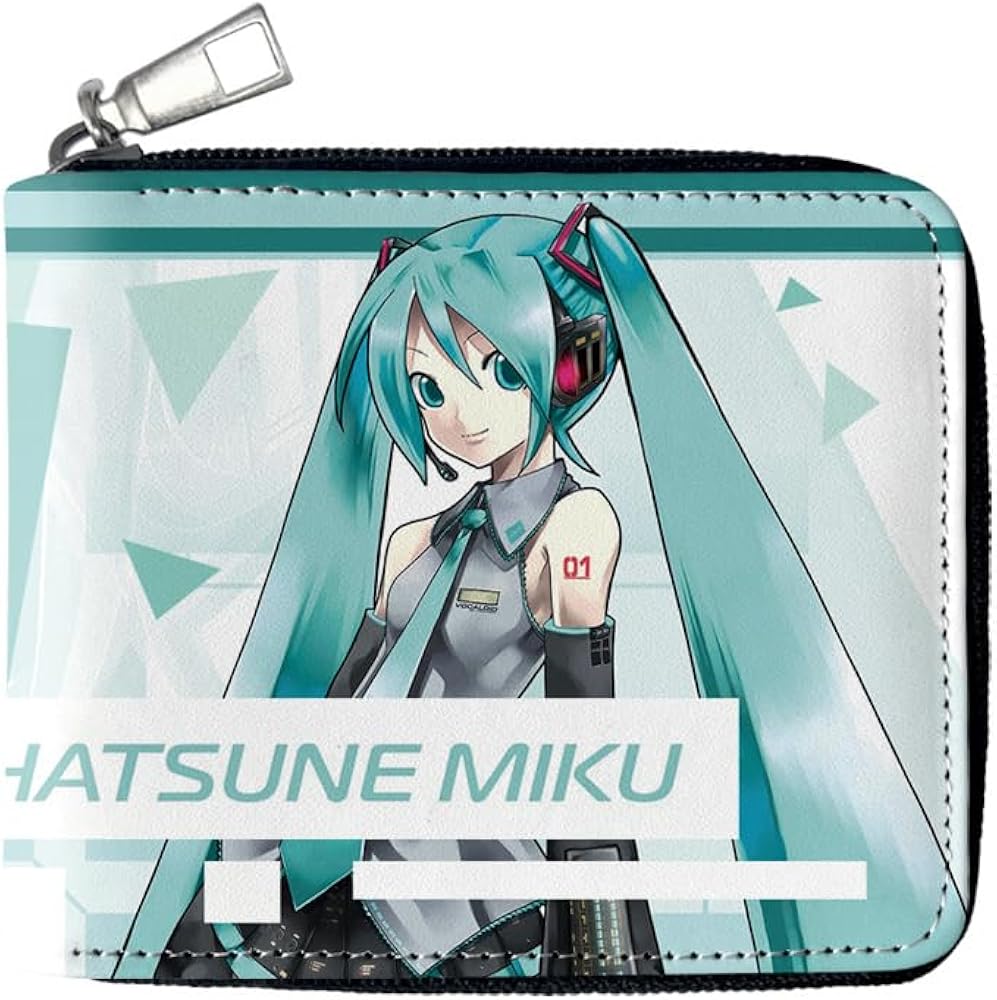 【未使用/希少】 初音ミク 本革ウォレット＆名刺入れセット 特製ギフトボックス 初音ミク 本革ウォレット＆名刺入れセット／プレミアム